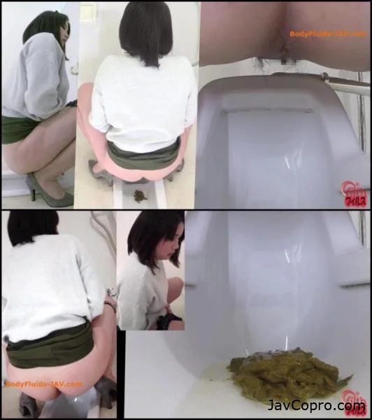 トイレでウンチする女性のスパイカム。 (, ) (283 MB)  FullHD 1080p